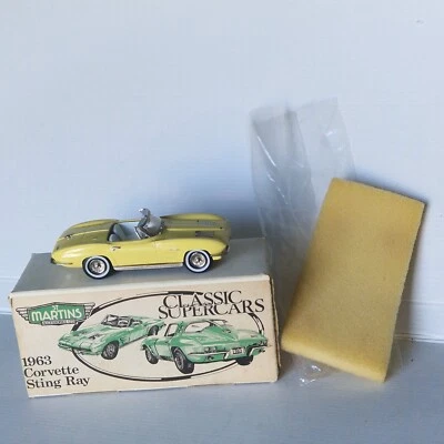CORVETTE 1963 1/43 SMTS ST. MARTINS CLASSIC SUPERCARS factory built white métal - Photo 1/4