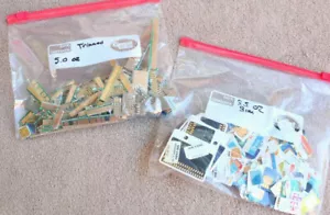 Set Finger Sims SIM Karten Gold Recovery Kunst Wiederverwendung Recycling Edelmetall XM - Bild 1 von 7
