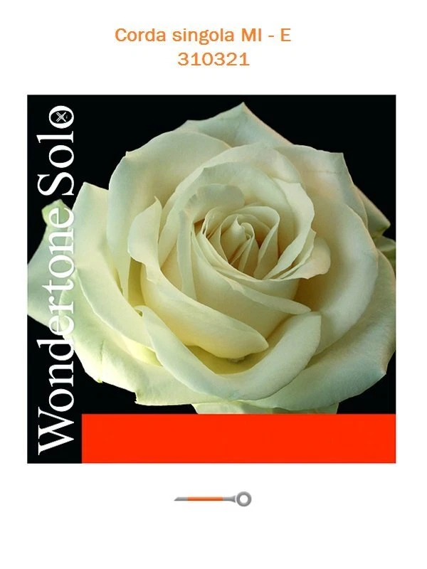 Corda singola per violino MI - E con pallino Pirastro WONDERTONE SOLO 310321 - Immagine 1 di 1