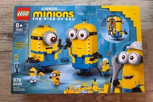 NEW! LEGO Minions: Brick-Built Minions and Their Lair (75551) 876 Pieces - Picture 1 of 3