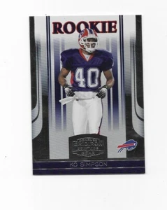 2006 Donruss Gridiron Gear #170 Ko Simpson RC /599   BILLS - Picture 1 of 2