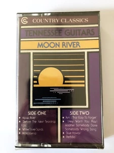Tennessee Guitars Moon River SEALED Cassette Tape, Country Classics, 1980s - Picture 1 of 4
