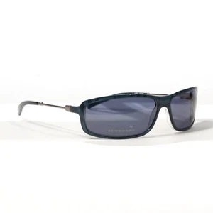 Burberry Women's Small Sport Wrap Sunglasses Dark Blue 62[]13-120 #B126 - Picture 1 of 6