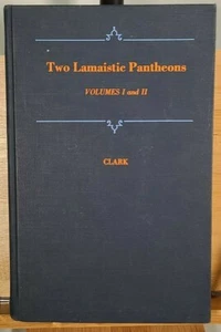 1965 Two Lamaistic Pantheons Two Volumes In One Tibetan Buddhist Walter Clark NY - Imagen 1 de 8