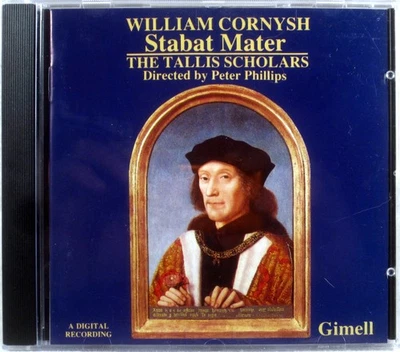 GIMELL Cornysh STABAT MATER Tallis Scholars (CD, FULL SILVER, GERMANY) 454 914-2 Foto 1 de 4