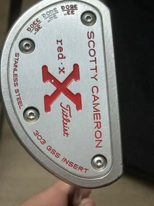 Scotty Cameron Red X 34in RH Putter With Headcover - Picture 1 of 7