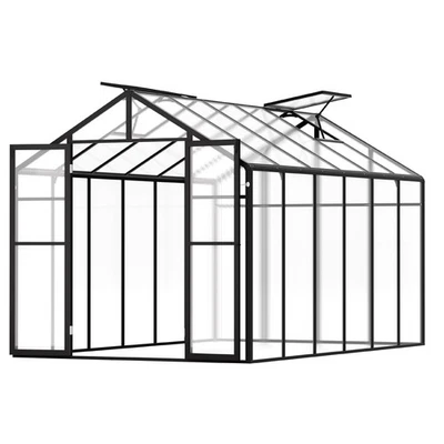 VEVOR Polycarbonate Greenhouse Walk-in 8 x 12 Ft Heavy Duty Green House Outdoor - Image 1 of 4