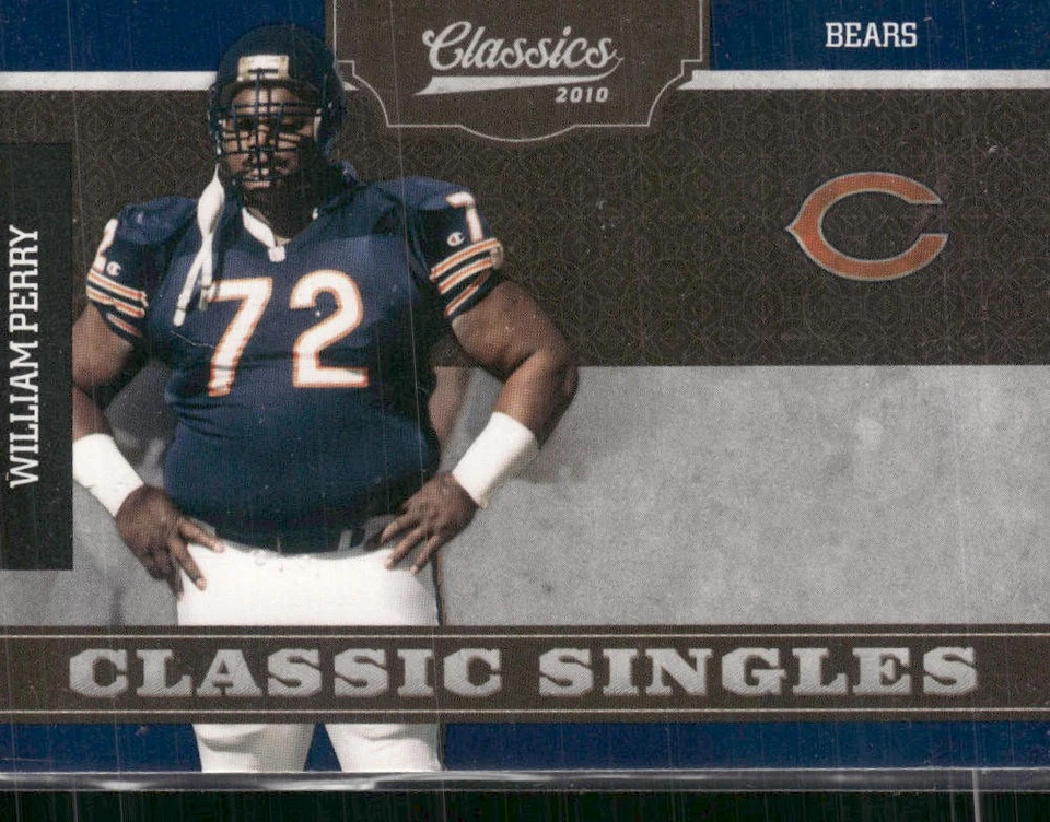 2010 Panini Classics #25 William Perry Classic Singles - Image 1 of 2