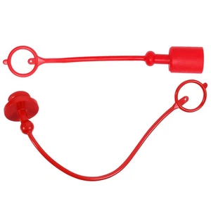 1 Set Quick Coupling Dust Caps Quick Connector Couple Covers Supply - Picture 1 of 12