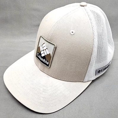 Gorra Columbia Nueva Sin Etiquetas Ajuste Flexible Talla L/XL Blanco Tostado Béisbol Foto 1 de 4