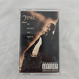 2Pac - Me Against The World PA Cassette Tape 1995 Interscope Records Rap Hip Hop - Picture 1 of 10