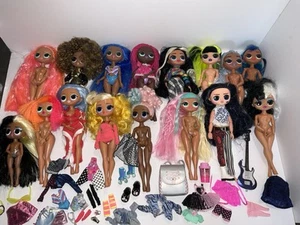 Lot of 16 LOL Fashion Dolls and Accessories & Clothing - Picture 1 of 7
