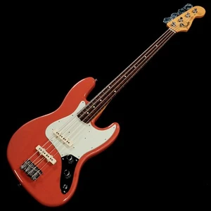 Fender / Tomomi Jazz Bass Clear Fiesta (weight: 4.03kg) S/N: JD23014882 Guitar - Picture 1 of 8