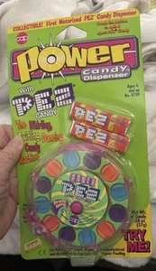 1996 Pez Power Candy Dispenser - NIP Takes One AAA battery - Picture 1 of 3
