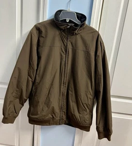 Chaleco salvavidas para exteriores para hombre extra grande marrón chaqueta con cremallera completa - Imagen 1 de 9
