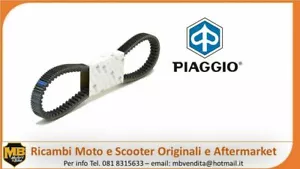 CINGHIA DI TRASMISSIONE PIAGGIO X8 250 2005 2006 2007 2008 ORIGINALE 82941R - Foto 1 di 1