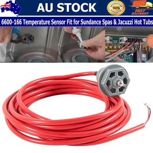 6600-166 Temperature Sensor w/ Curled Finger Connectors for Jacuzzi Sundance Spa - Picture 1 of 13
