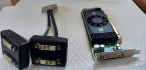 NVIDIA Quadro NVS 420 VHDCI DisplayPort X4 - Picture 1 of 1