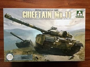 TAKOM 1/35 British Chieftain Mk.11 MBT Tank Model Kit w/ P/E Parts # 2026 F/S - Picture 1 of 24