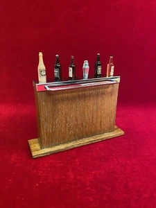 Silver 935 Novelty Cocktail Sticks - Harris Dunn Bar - Shaker / Bottles - Rare - Picture 1 of 15