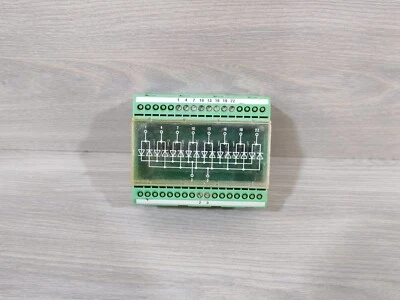 LOTE 2 PIEZAS BLOQUE DE DIODOS Phoenix Contact EMG 90-DIO 16E/LP/S037 2947705 Foto 1 de 4