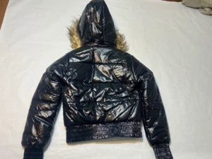 Softy Long Sleeve Women's Winter Front Zipper and Snaps Closure Detachable Hood - Picture 1 of 6