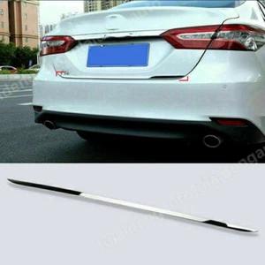 For Toyota Camry 2018-2022 CHROME REAR TRUNK TAILGATE DOOR LID LOWER COVER TRIM - Picture 1 of 5
