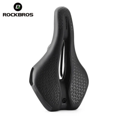 ROCKBROS Hollow Breathable Comfortable Bicycle Seat Saddle Cushion Accessories  - Image 1 of 4