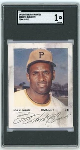 Pittsburgh Pirates Team Issue 1971 Roberto Clemente SGC 1 - Imagen 1 de 2