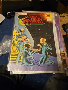 Comico Christmas Special #1 Comic - 1988 - Dave Stevens & Doug Wheeler - Picture 1 of 2