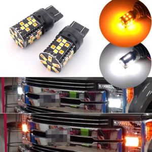 2x No Hyper Flash Switchback LED Turn Signal Light Bulb for Ford F-150 2015-2019 - Foto 1 di 12