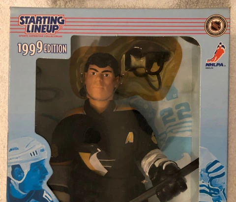 NIB 1999 Starting Lineup 12” Jaromir Jagr Pose-Able Figure ~ Pittsburg Penguins Cover