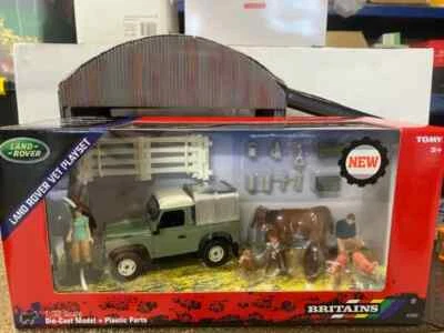 43385 Gran Bretaña Land Rover Vet Set escala 1:32 Nuevo EN CAJA Foto 1 de 3