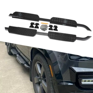 Side Steps Nerf Bars Running Boards For 2020-24 2025 Land Rover Defender 110 130 - Picture 1 of 18