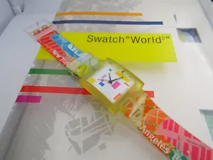 SWATCH CLUB SPECIAL WORLD2 - gelblich - NEUWARE - Bild 1 von 11