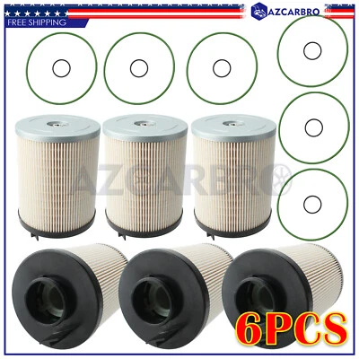 6pcs A48507 Fuel Water Separator Filter Element For Western Star 4700 4800 4900 - Image 1 of 4