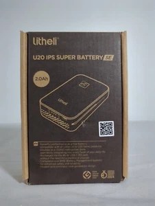 Litheli Batterie 20V, 2.0Ah Batterie Lithium de Remplacement Série U20 - Photo 1 sur 6