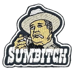 Smokey And The Bandit Clásico Programa de TV Parche Estilo Vintage Retro Gorra Sombrero Chaqueta - Imagen 1 de 1
