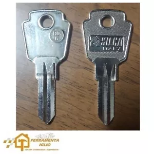 CHIAVE GREZZA SILCA REF. RO6 RONIS SIMCA VEICOLI AUTO D'EPOCA per TALBOT SIMCA - Imagen 1 de 2