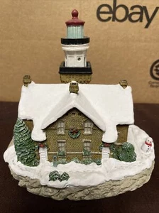 Harbour Lights HL 700 Big Bay Point MI from Christmas 1995 W/OB - Picture 1 of 13