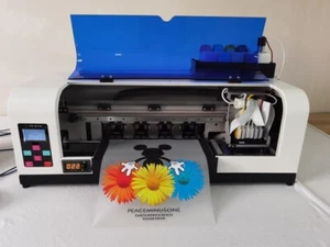 Single XP600 A3 DTF Printer with Roll Paper and Powder Shaking Machine - Picture 1 of 9