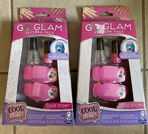 Cool Maker, GO GLAM Love Story Pattern Pack Refill, Decorates 50 Nails, 8+ Lot 2 - Picture 1 of 2