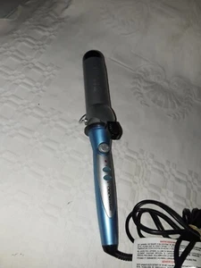 Jilbere de Paris Nano Silver Tools Ceramic Curling Iron Wand Professional Blue - Picture 1 of 7