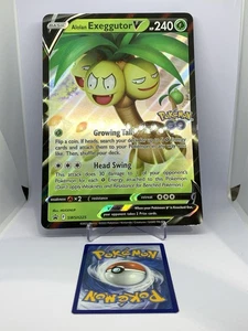 Alolan Exeggutor V SWSH225 JUMBO BLACK STAR PROMO Card Pokemon GO TCG NM 🔥🔥🔥 - Picture 1 of 2