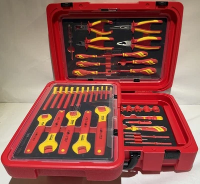 Teng Tools Insulated Tool Set 55PC 1000v Electrician Tool Kit - Image 1 of 4