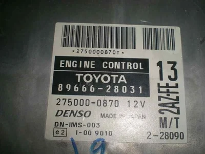 8966628031 CENTRALINA MOTORE / 107578 PER TOYOTA PREVIA R30 2.4 16V CAT - Immagine 1 di 3