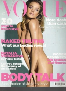 Vogue UK Back Issues 2009 | Claudia Schiffer, Natalia Vodianova - Picture 1 of 12