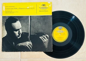 DAVID OISTRACH TSCHAIKOWSKY VINYL LP VIOLIN SPAIN 1959 - Picture 1 of 5