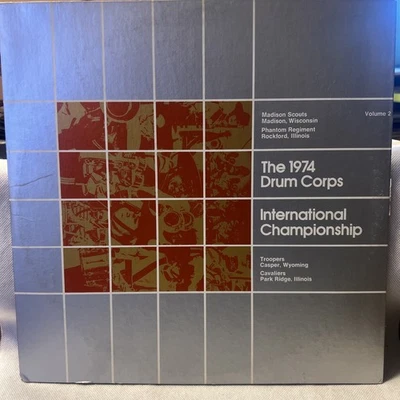 1974 DRUM CORPS INTERNATIONAL CHAMPIONSHIPS LP - VOL 2 - ULTRASONIC CLEAN - Image 1 of 4