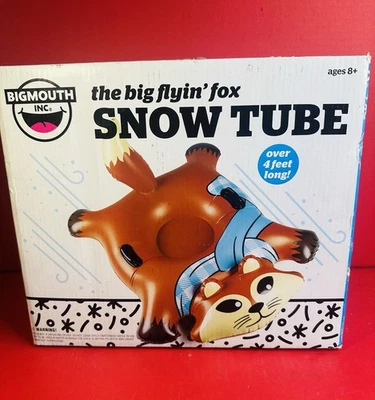 Flying Fox Snow Tube XL Inflatable Snow Sled Bigmouth Inc - Image 1 of 3